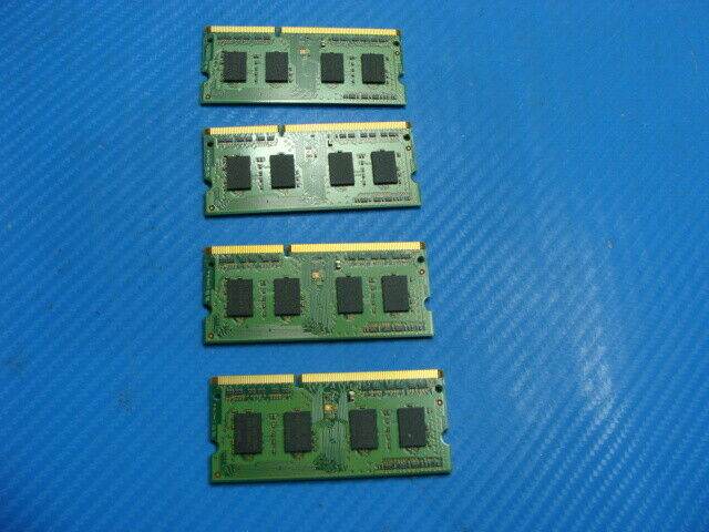 Asus G73SW Laptop Samsung 2GB x4 Memory PC3-12800S-11-10-ZZZ M471B5773CHS-CK0 - Tested Computer Laptop Parts