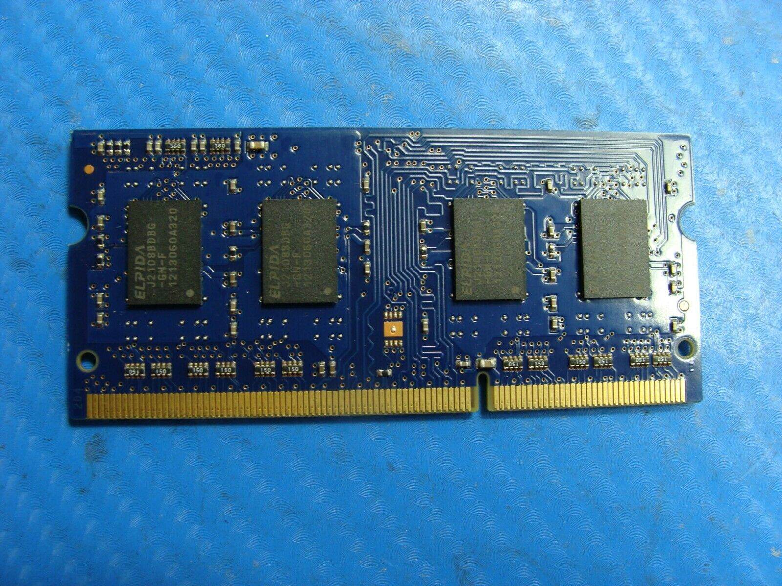 Sony SVE15134CXS SO-DIMM Elpida 2GB Memory RAM PC3-12800S EBJ20UF8BDU0-GN-F - Tested Computer Laptop Parts