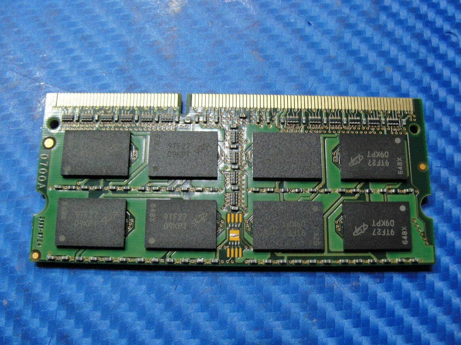 Macbook A1278 Laptop Micron 2GB Memory PC3-8500S-7-10-F1 MT16JSF25664HZ-1G1F1 #1 - Tested Computer Laptop Parts