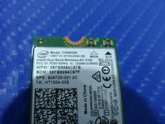 MSI GP62MVR 6RF 15.6" Genuine Laptop Wireless WiFi Card MHK36 3165NGW MSI