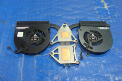 Macbook Pro A1286 15" 2010 MC373LL/A CPU Left Right Fan w/ Heatsink 922-8702 Apple