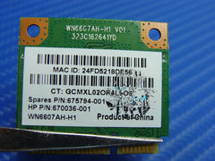 HP Pavilion 15-b142dx 15.6" Wireless WIFI Card 675794-001 670036-001 AR5B125 ER* - Laptop Parts - Buy Authentic Computer Parts - Top Seller Ebay