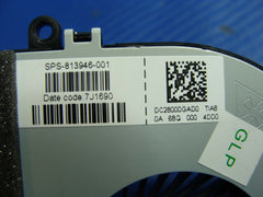 HP 255 G5 15.6" Genuine Laptop CPU Cooling Fan 813946-001 DC28000GAD0 ER* - Laptop Parts - Buy Authentic Computer Parts - Top Seller Ebay