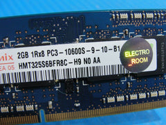 MacBook Pro A1278 SO-DIMM Hynix 2GB Memory PC3-10600S-9-10-B1 HMT325S6BFR8C-H9 - Tested Computer Laptop Parts