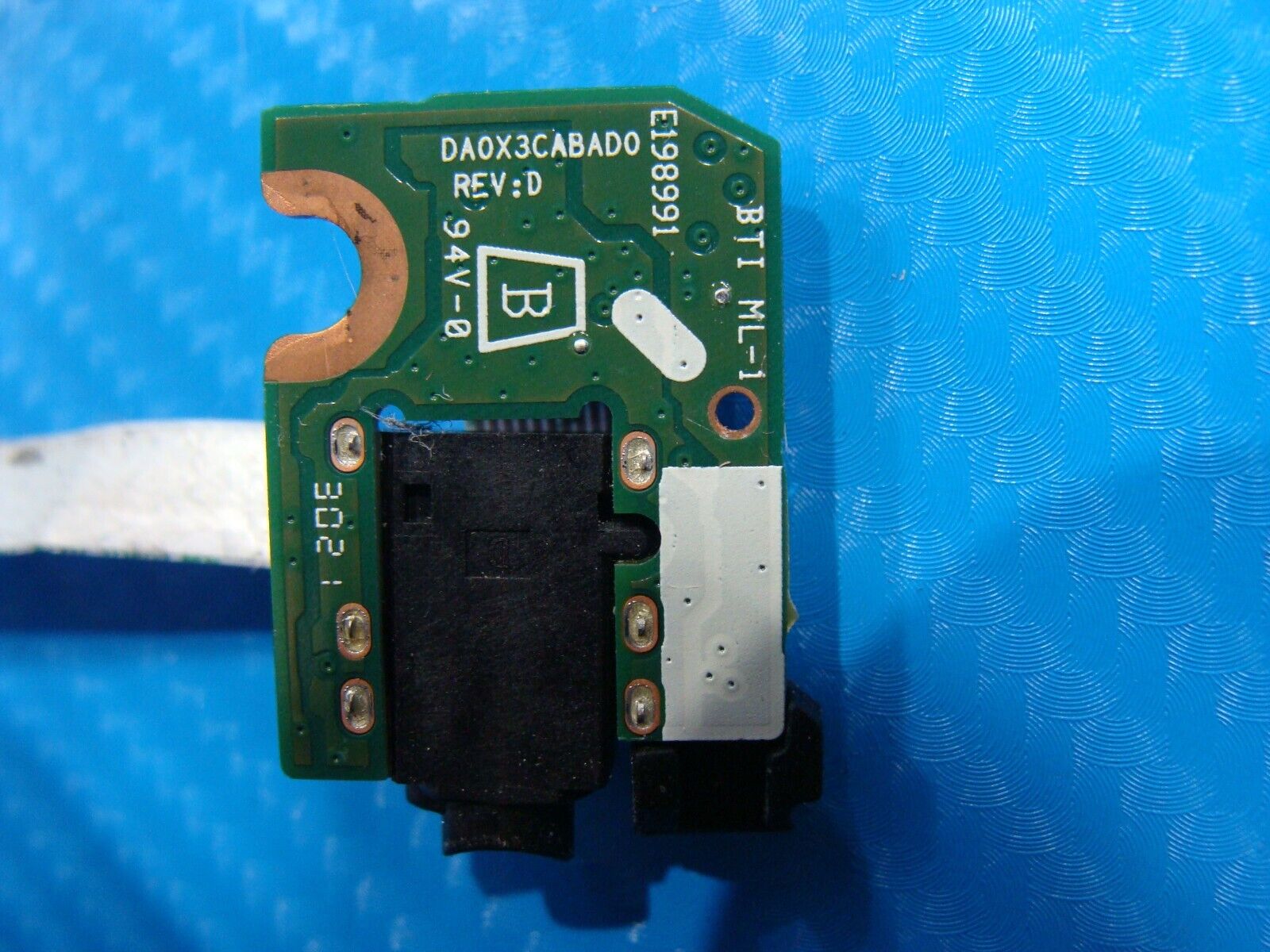 HP Spectre x360 14-ea0047nr 14 Genuine Laptop Audio Board w/Cable DA0X3CABAD0