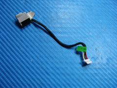 HP 14" 14-an013nr Genuine Laptop DC IN Power Jack w/ Cable 799736-F57 GLP* HP