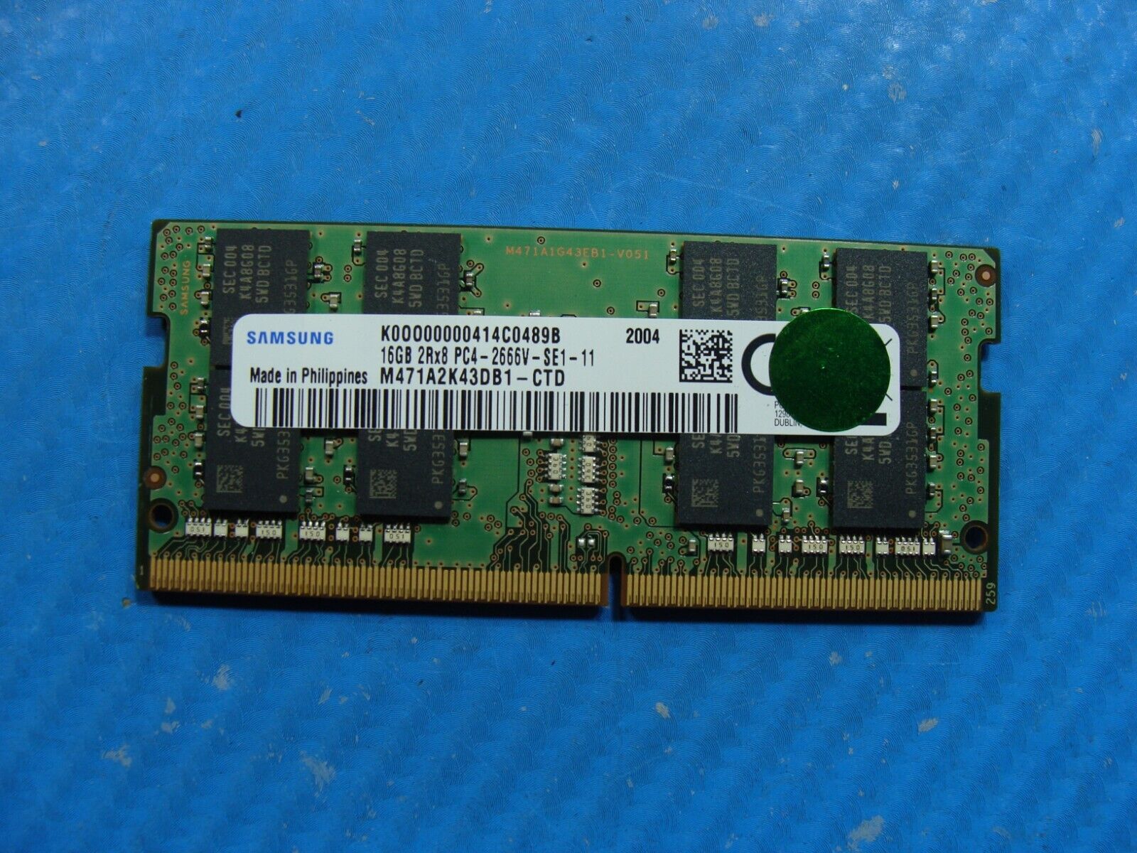 Dell 7070 Samsung 16GB 2Rx8 PC4-2666V Memory RAM SO-DIMM M471A2K43DB1-CTD
