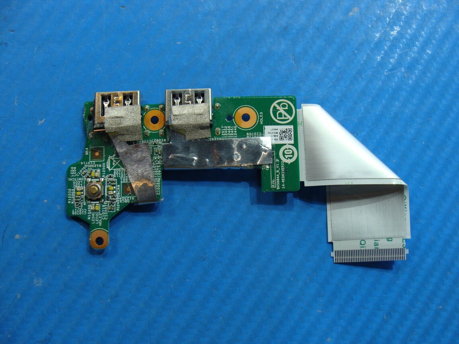 Lenovo ThinkBook 15.6” 14S-IWL OEM Switch Button Dual USB Board w/Cable BH5884A