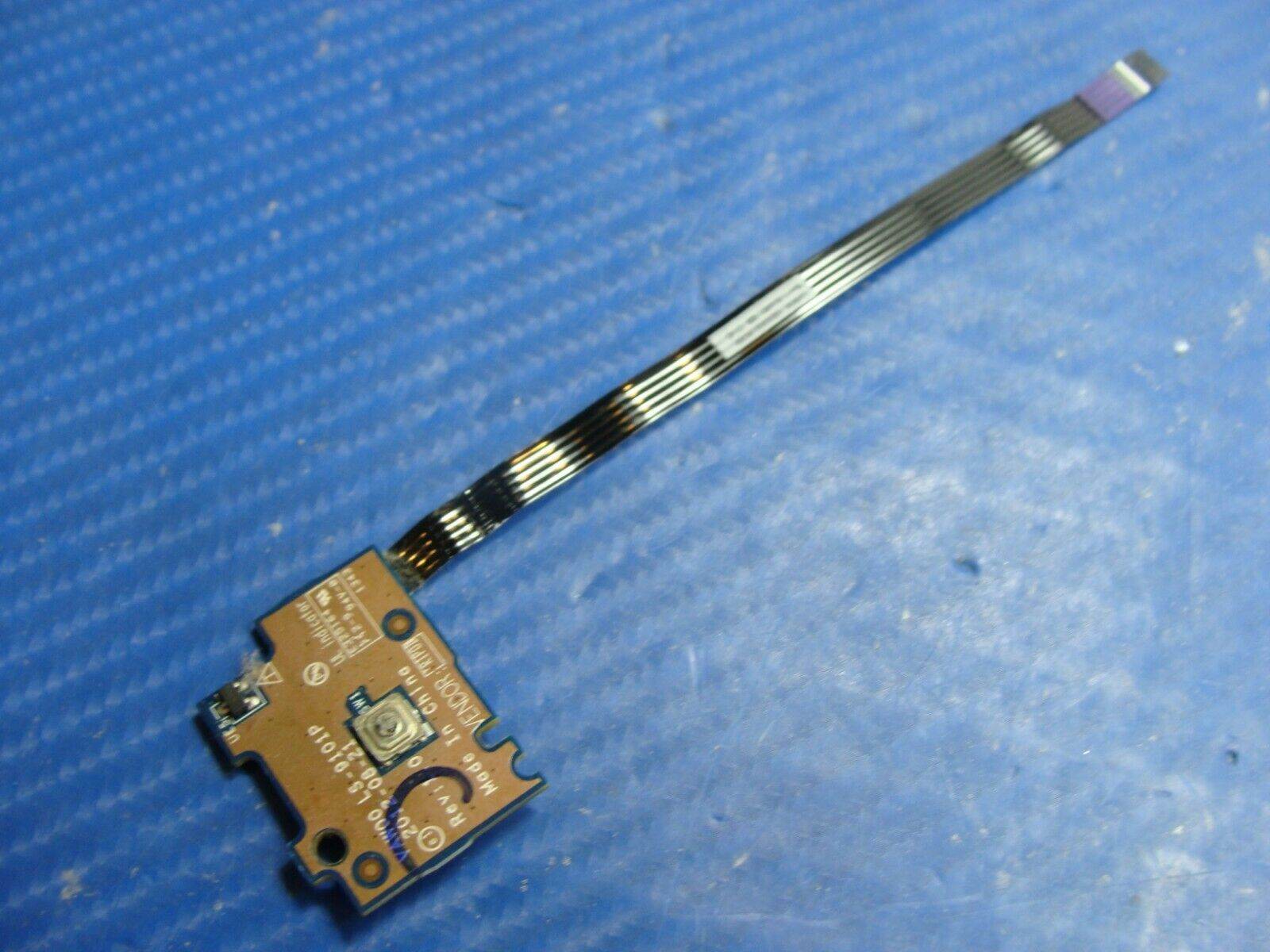 Dell Inspiron 15-3521 15.6 Genuine Laptop Power Button Board w/Cable LS-9101P #1 - Tested Computer Laptop Parts