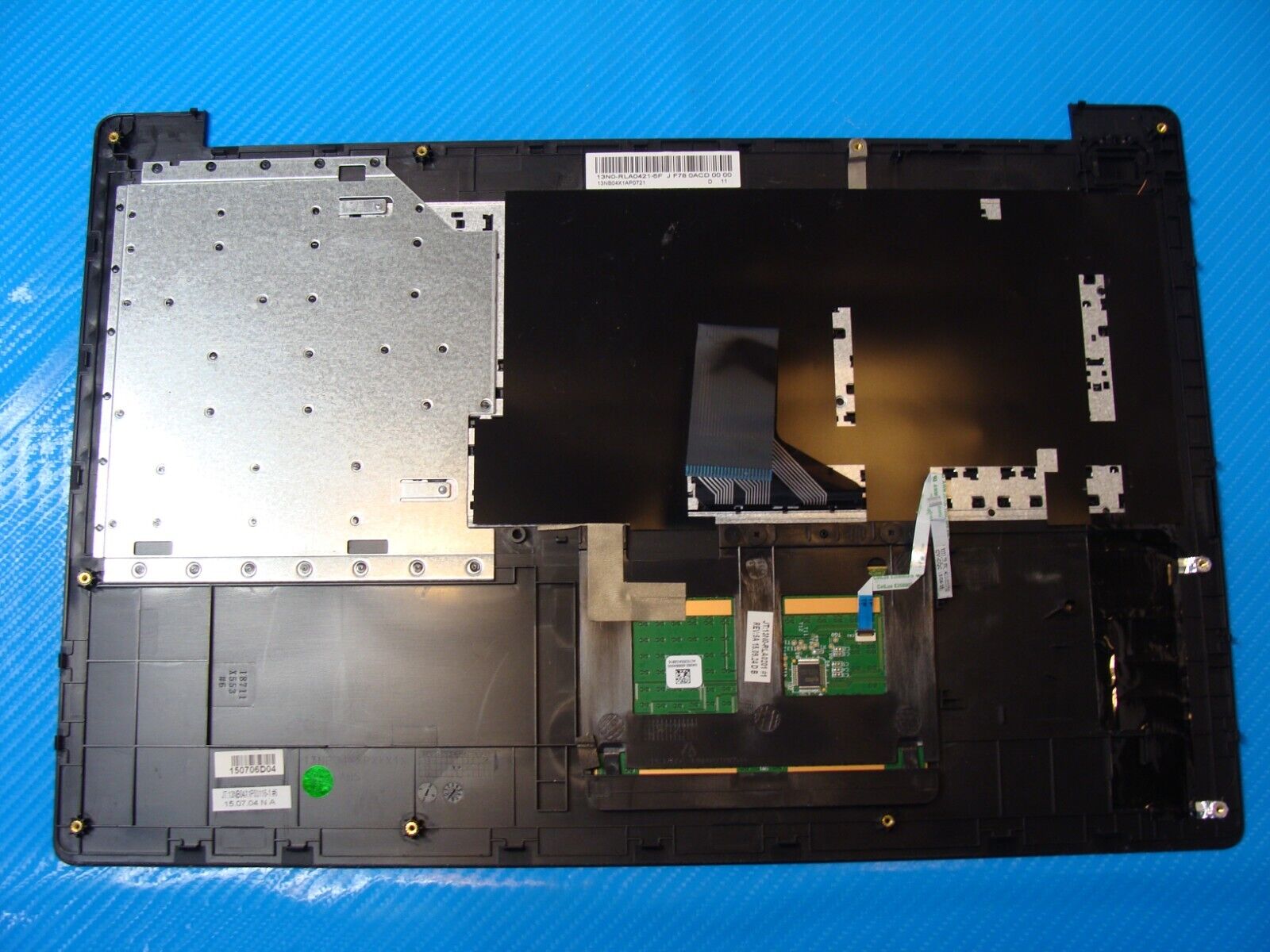 Asus 15.6” X553SA-BHCLN10 OEM Laptop Palmrest w/Touchpad Keyboard 13NB04X1AP0721