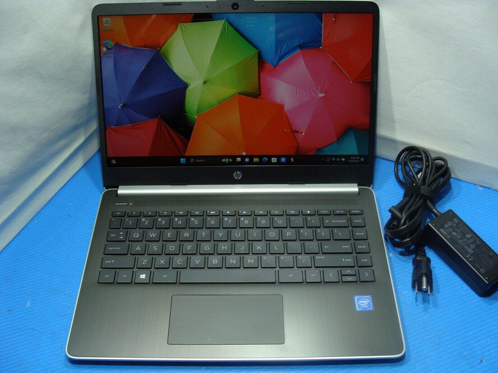 Powerful battery 96% HP 14'' FHD 1920 x 1080 Intel i5-1035G4 4GB RAM 128GB SSD - Tested Computer Laptop Parts