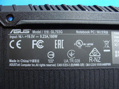 Asus Rog GL703GM-DS74 17.3" Genuine Bottom Case Base w/Cover Door EBB9B006010 "A