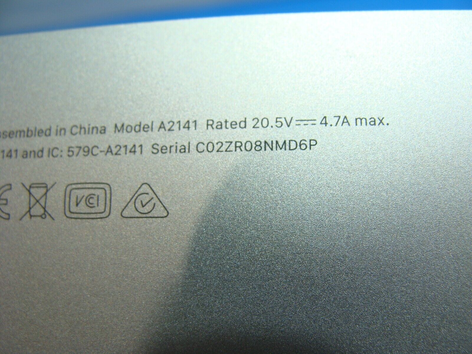 MacBook Pro A2141 16