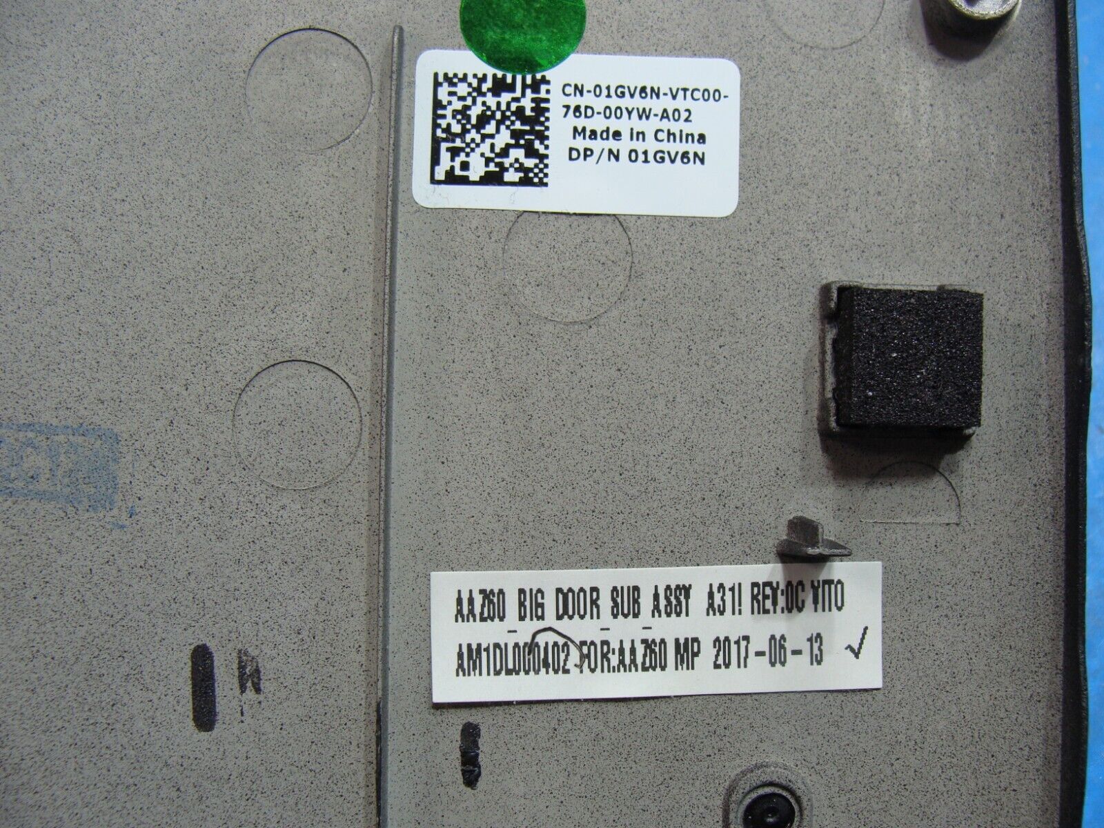 Dell Latitude E7470 14 Bottom Case Base Cover 1GV6N AM1DL000402