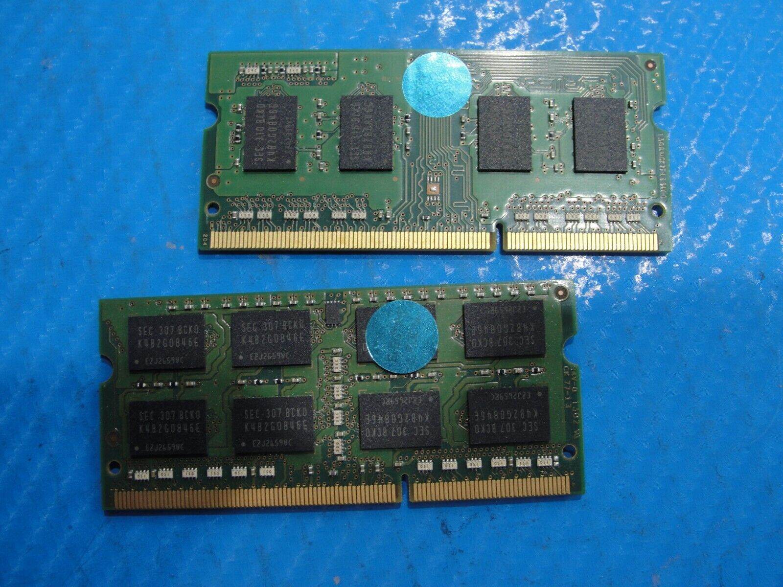 Samsung NP510R5E-A01UB 2Gb & 4Gb Memory So-Dimm PC3-12800S M471B5273EB0-CK0 - Tested Computer Laptop Parts
