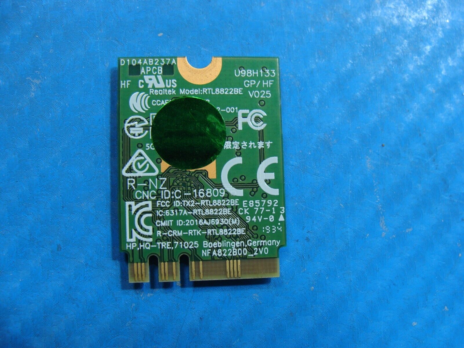 HP Envy x360 15m-ds0023dx 15.6 Wireless WiFi Card RTL8822BE 915622-001