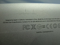 MacBook Pro A1278 13" Late 2011 MD313LL/A Bottom Case Silver 922-9779 #10 - Laptop Parts - Buy Authentic Computer Parts - Top Seller Ebay