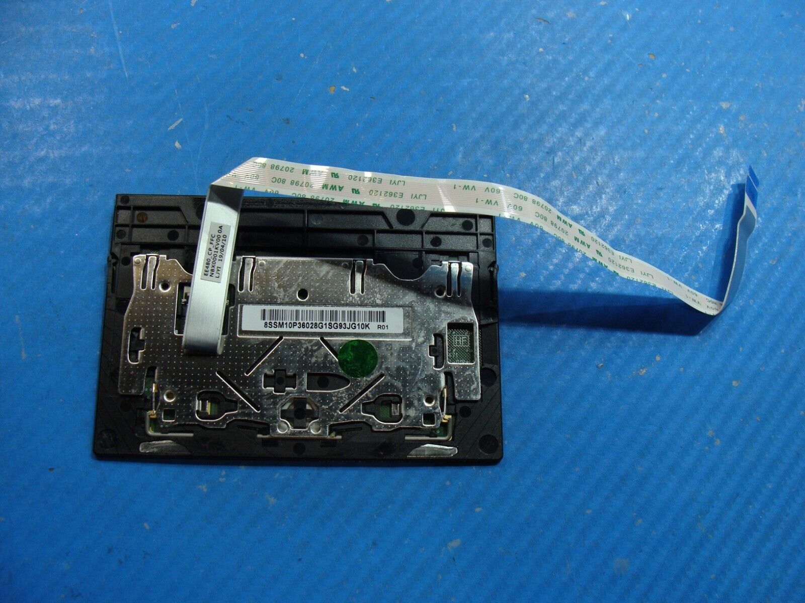 Lenovo ThinkPad E490 14 Genuine Touchpad Trackpad Board w/Cable NBX0001KV00