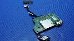 Dell Inspiron 13.3" 13-5378 OEM USB Card Reader Board w/ Cable 3GX53 CHWGY GLP* DELL