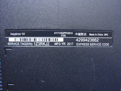 Dell Inspiron 14" 14-3452 Genuine Bottom Case w/Cover Door 460.03V04.0023 GLP* Dell
