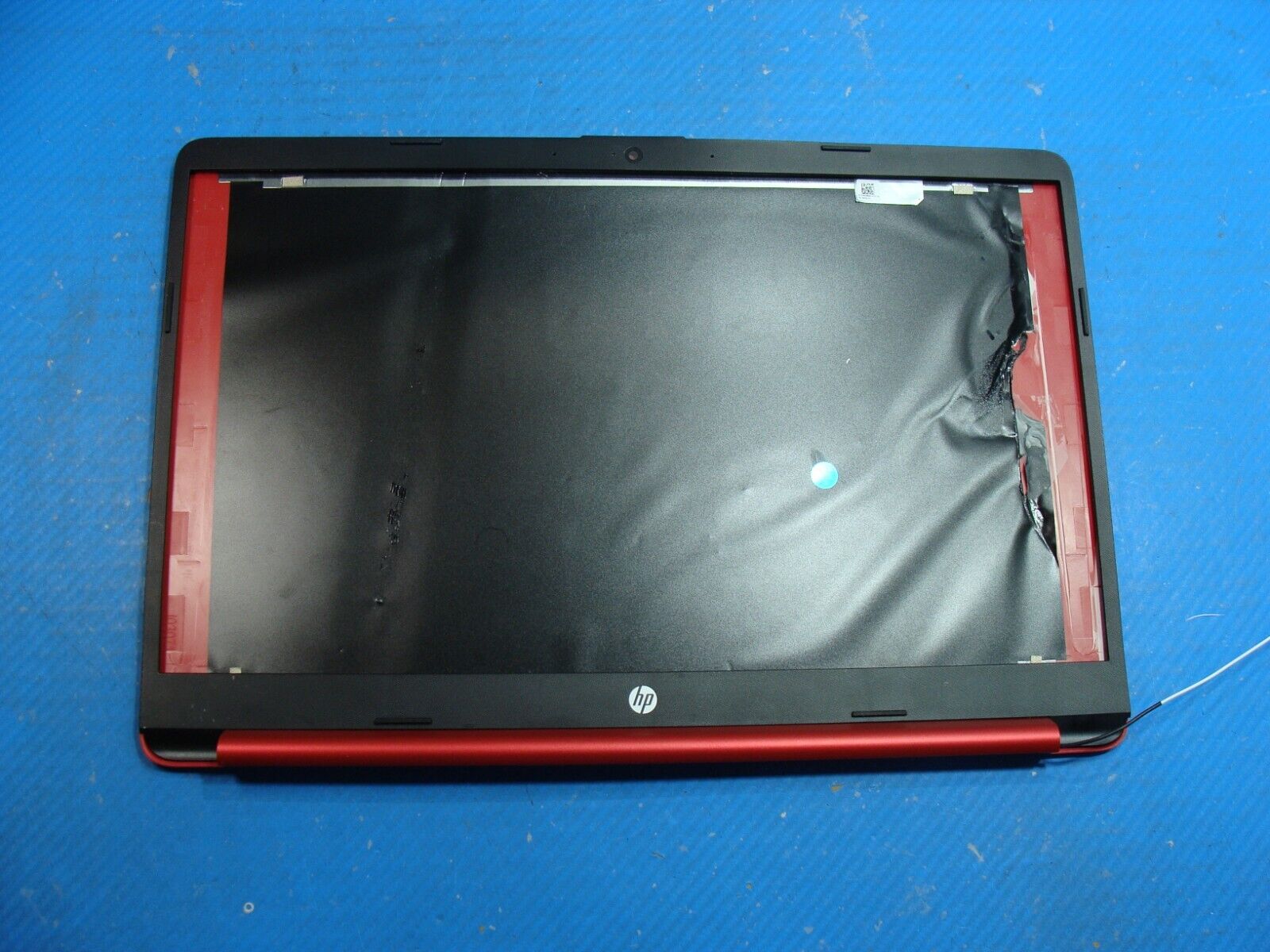 HP 15-dw0083wm 15.6 Genuine Laptop LCD Back Cover w/Front Bezel Red M03725-001