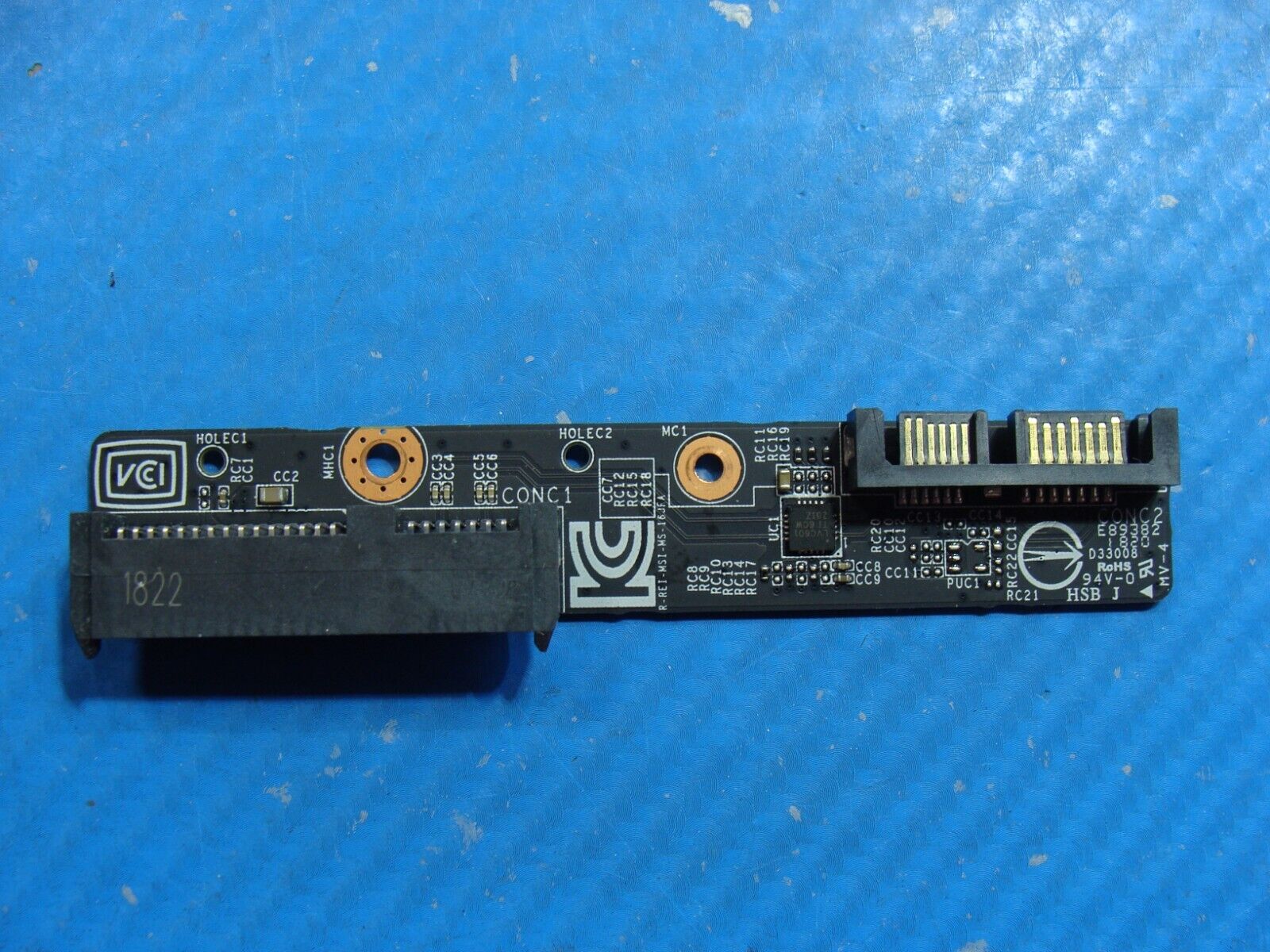 MSI GV62 8RD 15.6 SATA HDD Hard Drive Adapter Connector Board MS-16JFA