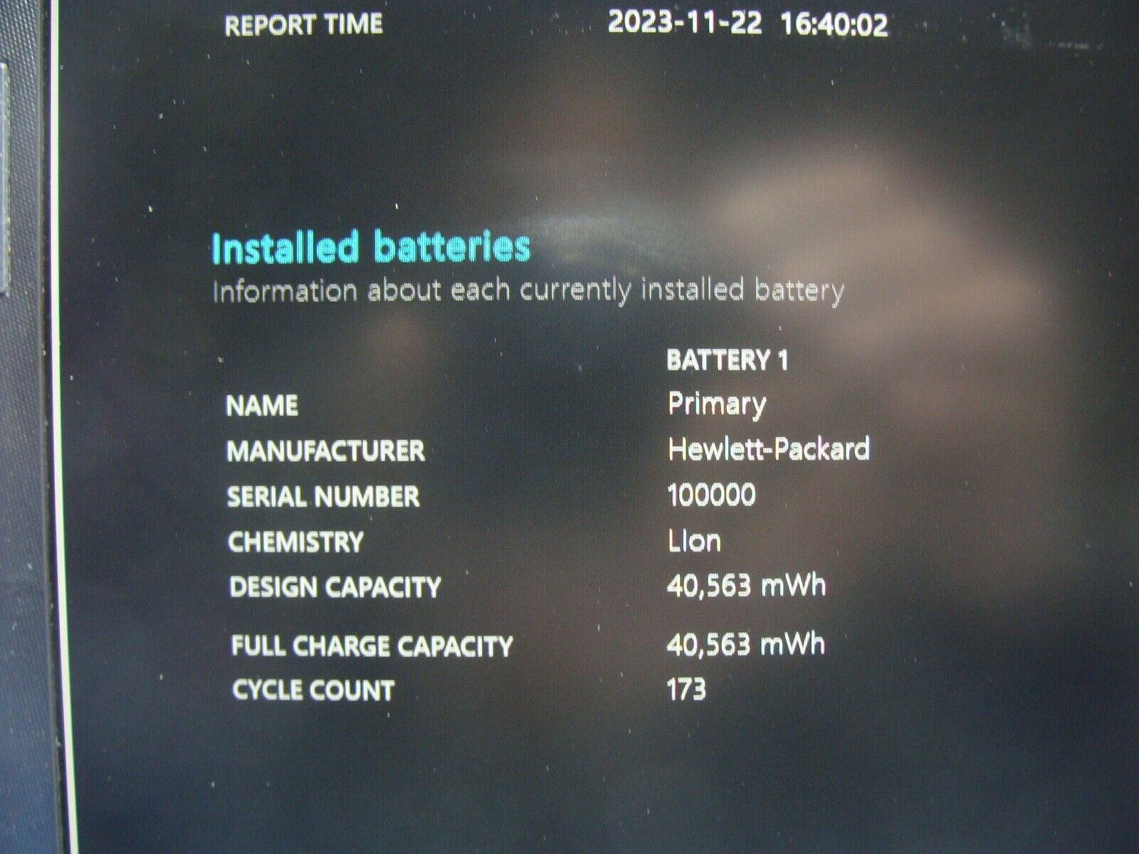 99% Battery 17.3