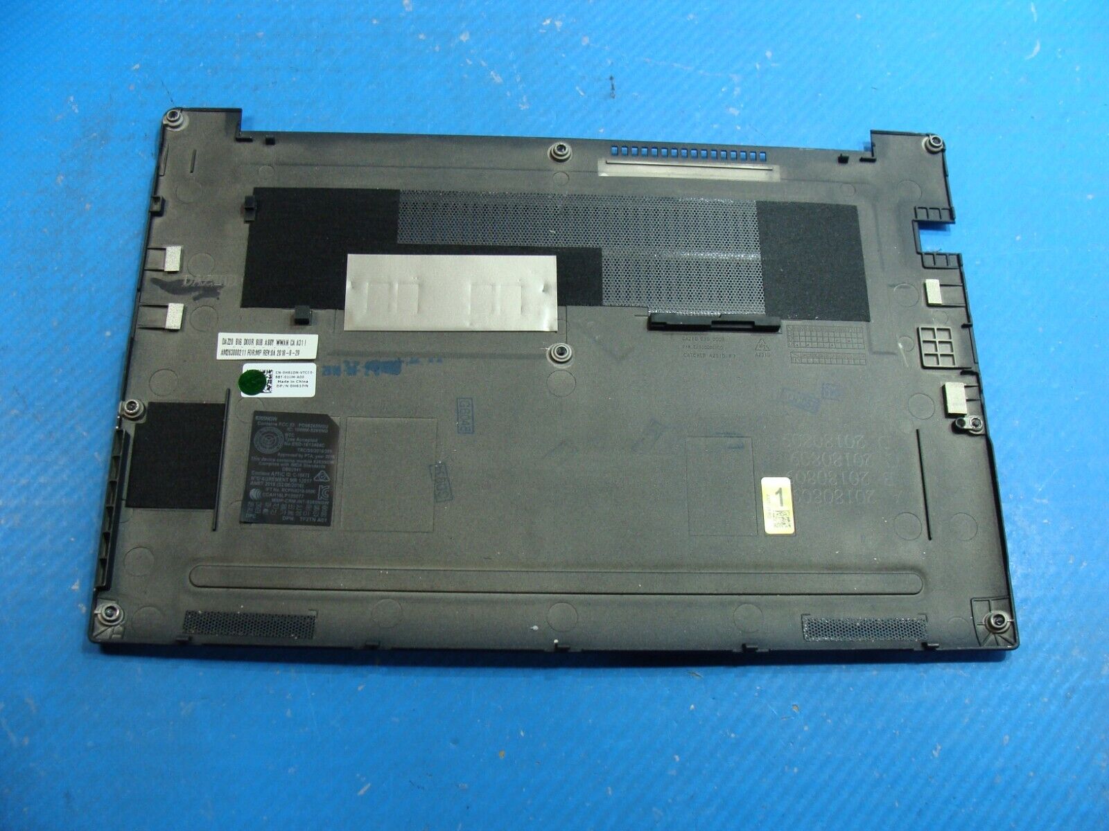 Dell Latitude 12.5 7290 Genuine Bottom Case Base Cover Black H61DN AM263000211