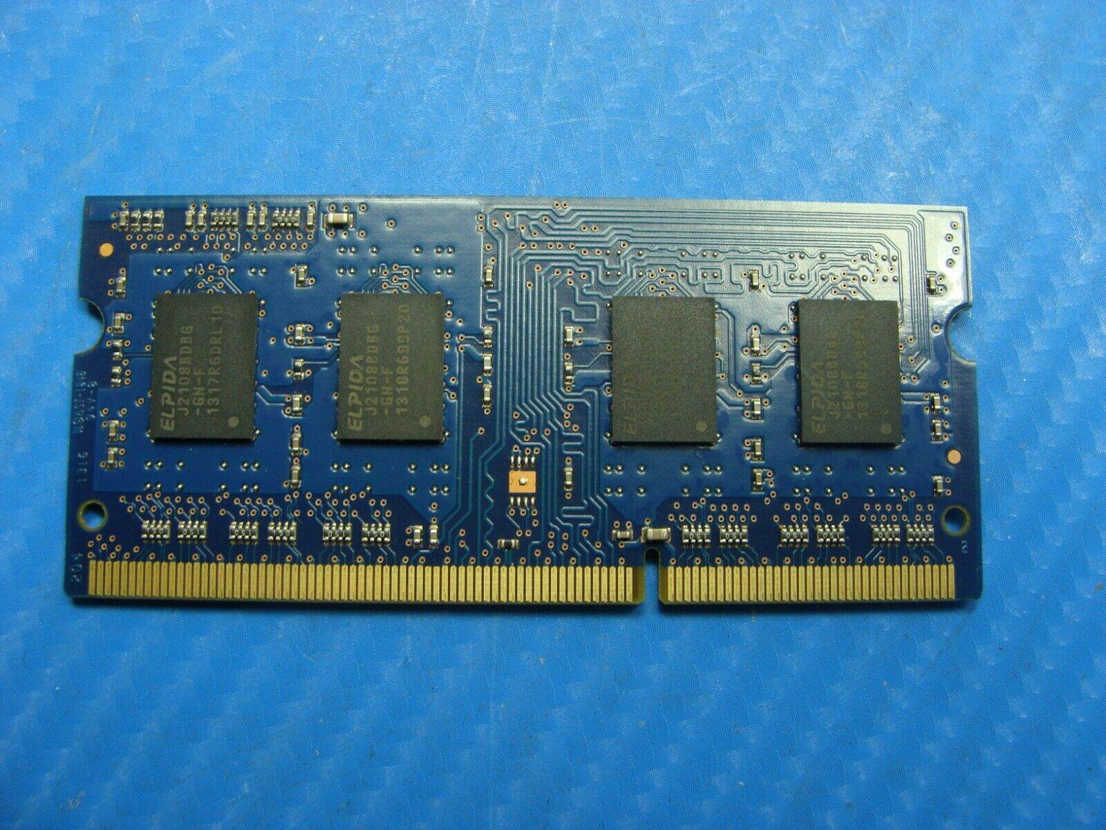 MacBook Pro A1286 SODIMM Elpida 2GB Memory PC3-12800S-11-10-B2 EBJ20UF8BDU0-GN-F - Tested Computer Laptop Parts