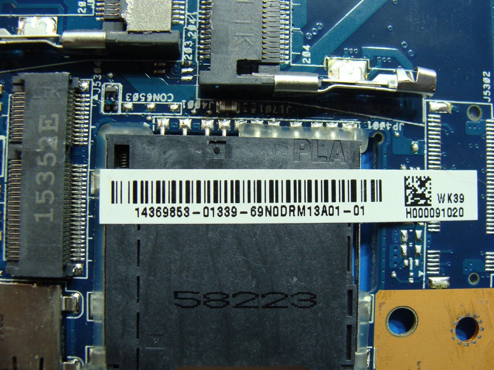 Toshiba Satellite Radius E45W-C4200X OEM i3-5015U 2.1GHz Motherboard H000091020