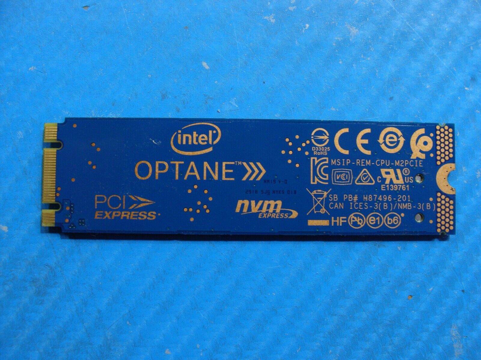 MSI GV62 8RD Intel Optane 16GB NMVe M.2 SSD MEMPEK1J016GA - Tested Computer Laptop Parts