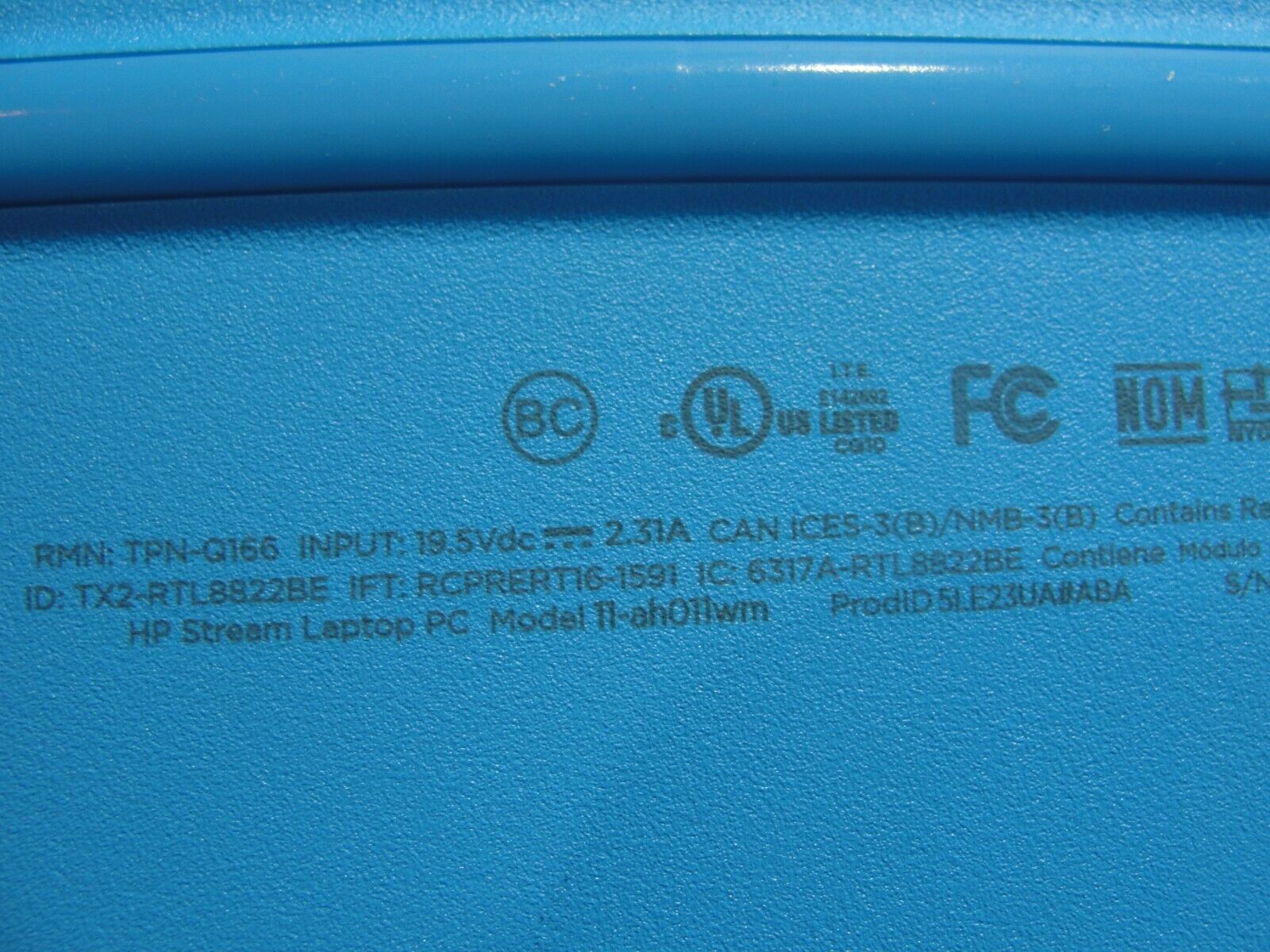 HP Stream 11-ah011wm 11.6