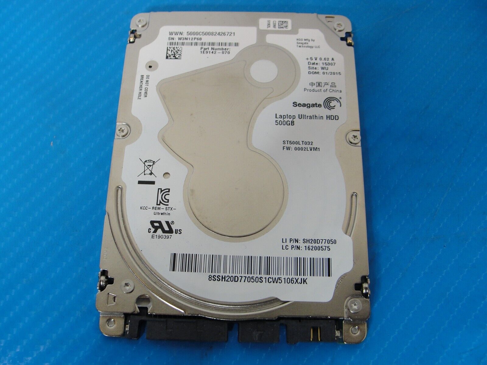 Seagate Ultrathin HDD 500GB SATA III 5400 RPM 2.5