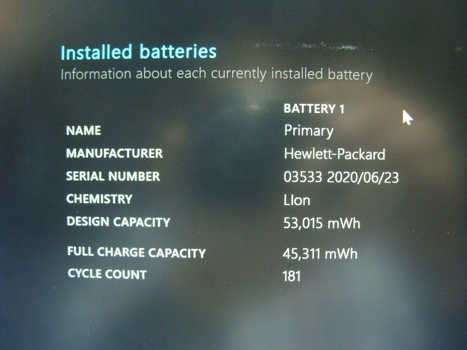 DEAL PwR Battery HP Elitebook 840 G7 Intel i7-10610U 2.30Ghz 16GB RAM 256 GB SSD - Tested Computer Laptop Parts