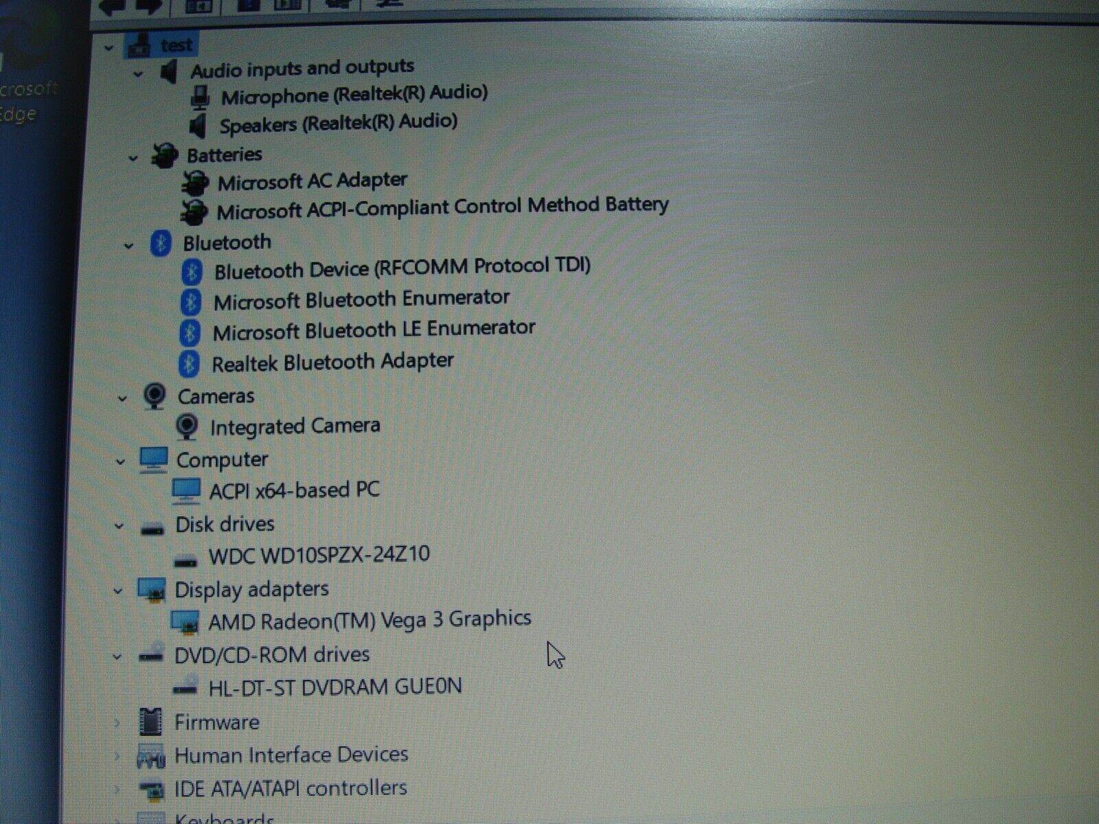 Power Battery Lenovo Ideapad L340-15API Ryzen 3-3200U 2.6Ghz 8GB Radeon GPU 2 GB - Tested Computer Laptop Parts