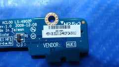HP Elitebook 8440P 14.0" Genuine Laptop Power Button Board w/ Cable LS-4902P #2 HP