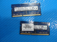 HP 15-u011dx SK Hynix 8Gb 2x4Gb Memory So-Dimm PC3L-12800S HMT451S6BFR8A-PB - Tested Computer Laptop Parts