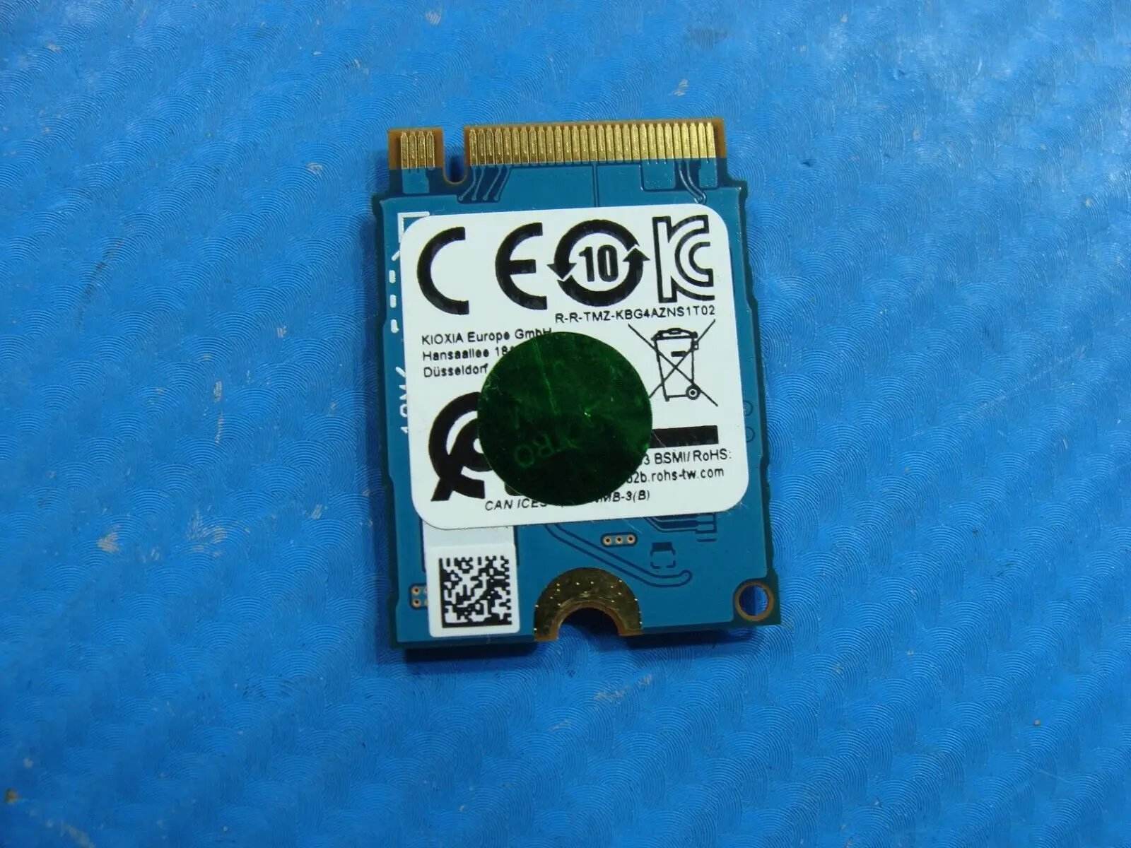 Dell Latitude 5410 Kioxia 128GB NVMe M.2 SSD 9946M KBG40ZNS128G - Tested Computer Laptop Parts