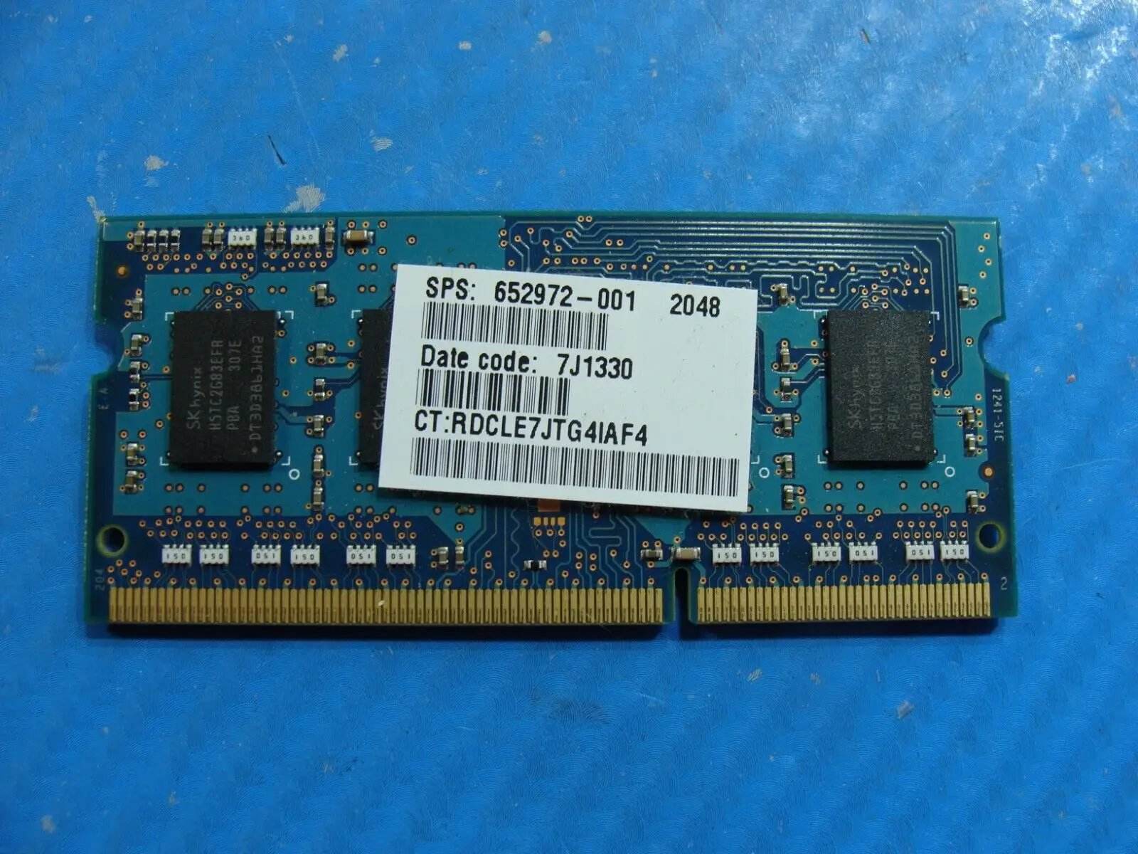 HP m6-1205dx So-Dimm SK Hynix 2GB 1Rx8 Memory RAM PC3L-12800S HMT325S6EFR8A-PB - Tested Computer Laptop Parts