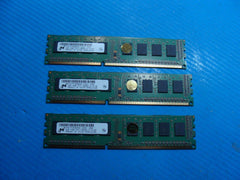 HP P6720F Dimm Micron 6Gb 3x2Gb 1RX8 Memory Ram PC3-10600U MT8JTF25664AZ-1G4D1 - Tested Computer Laptop Parts