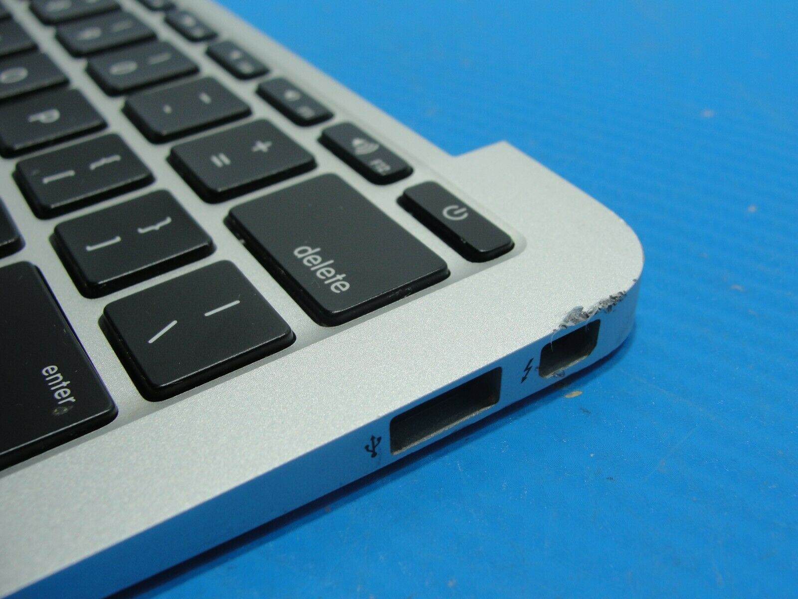 MacBook Air A1465 2015 MJVM2LL/A MJVP2LL/A Top Case Palmrest w/Keyboard 661-7473 - Tested Computer Laptop Parts