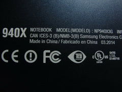 Samsung ATIV Book NP940X3G-K04US 13.3" Bottom Case Base Cover BA61-02098A - Laptop Parts - Buy Authentic Computer Parts - Top Seller Ebay