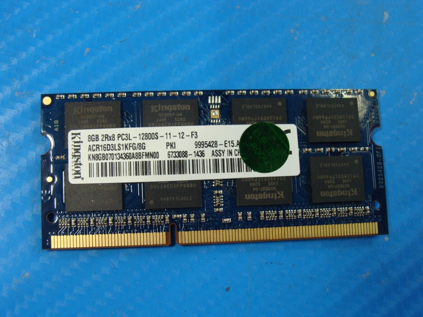Acer VN7-591G-74LK Kingston 8GB PC3L-12800S SO-DIMM Memory RAM ACR16D3LS1KFG/8G