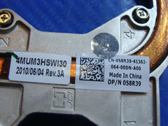 Dell Inspiron 1564 15.6" Genuine CPU Cooling Heatsink 58R39 4MUM3HSWI30 ER* - Laptop Parts - Buy Authentic Computer Parts - Top Seller Ebay