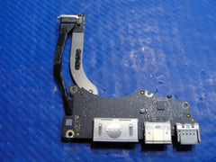 MacBook Pro A1398 15" 2013 ME293LL I/O Board (USB HDMI SDXC) PCBA Cable 661-8312 Apple