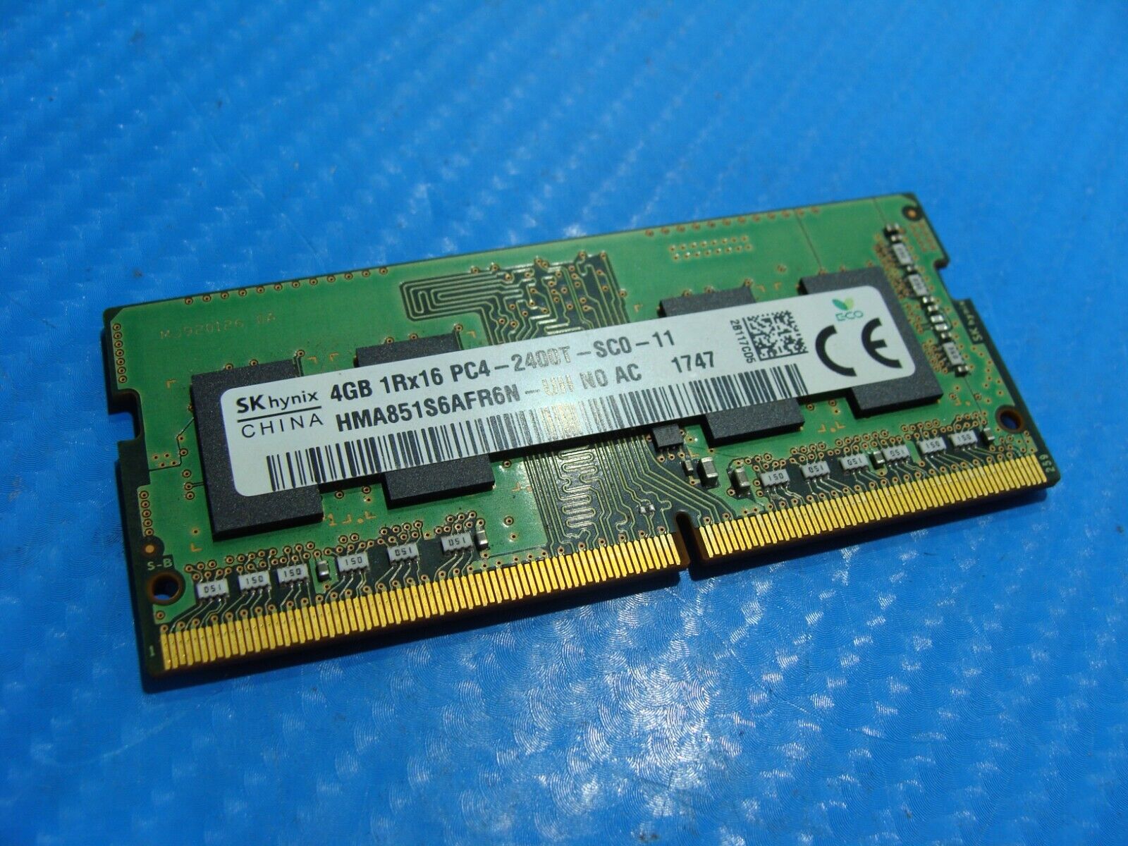 HP 17-an012dx SK Hynix 4GB 1Rx16 PC4-2400T Memory RAM SO-DIMM HMA851S6AFR6N-UH