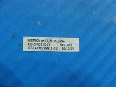 Dell Latitude 3310 13.3" DC In Power Jack w/Cable R9P3M 450.0FN03.0013