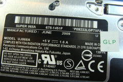 Macbook Pro A1278 MB990LL/A Mid 2009 13" Genuine Super Optical Drive 678-0592 Apple
