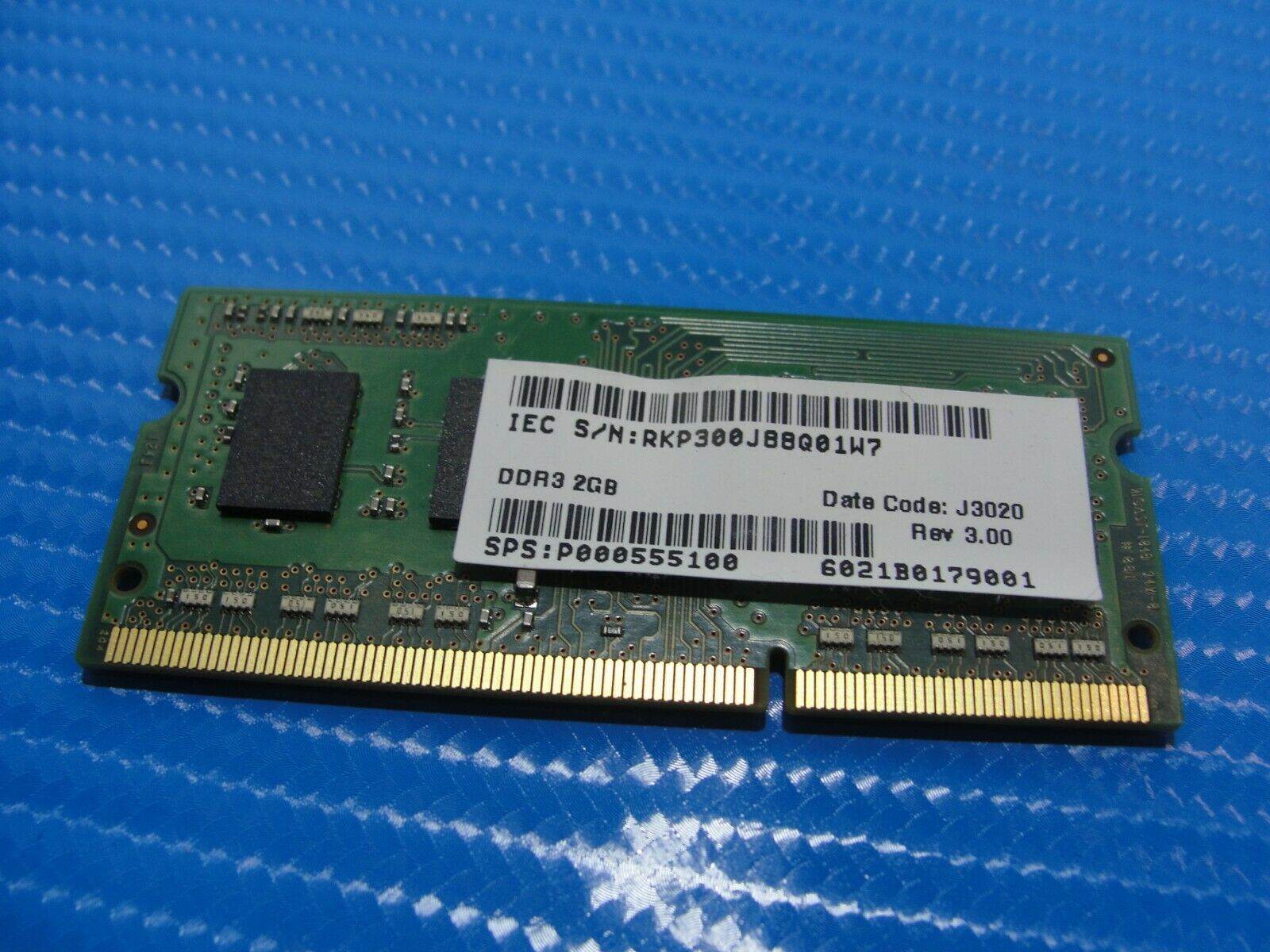 Toshiba L955-S5152 Samsung 2GB PC3-12800S SO-DIMM Memory RAM M471B5773CHS-CK0 - Tested Computer Laptop Parts