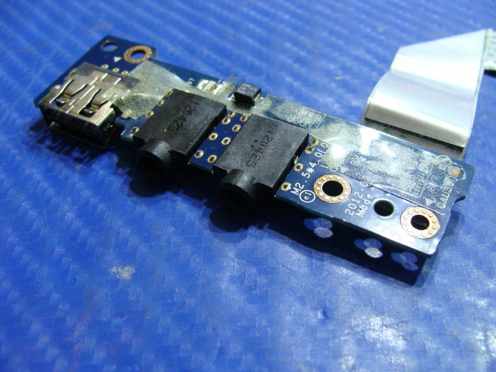 HP Envy Sleekbook 6-1010us 15.6” Genuine Audio USB Board w/Cable LS-8661P ER* - Tested Computer Laptop Parts